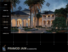 Tablet Screenshot of pramodjainassociates.com